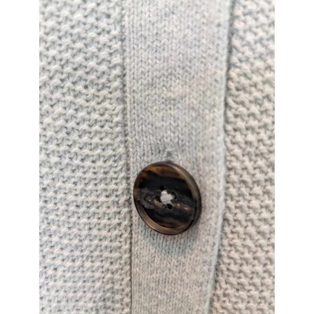 Madewell Heather Fog Knit Cardigan‎ Sweater Button Front Pockets XXS - Picture 5 of 10
